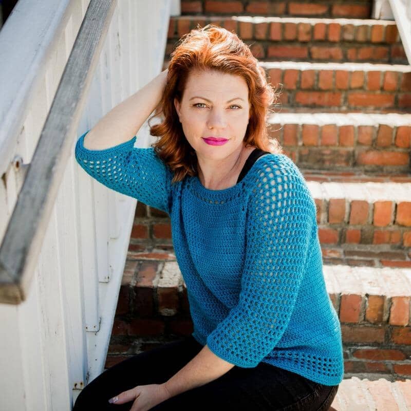 Free Crochet Sweater Pattern: The Chelsea Top