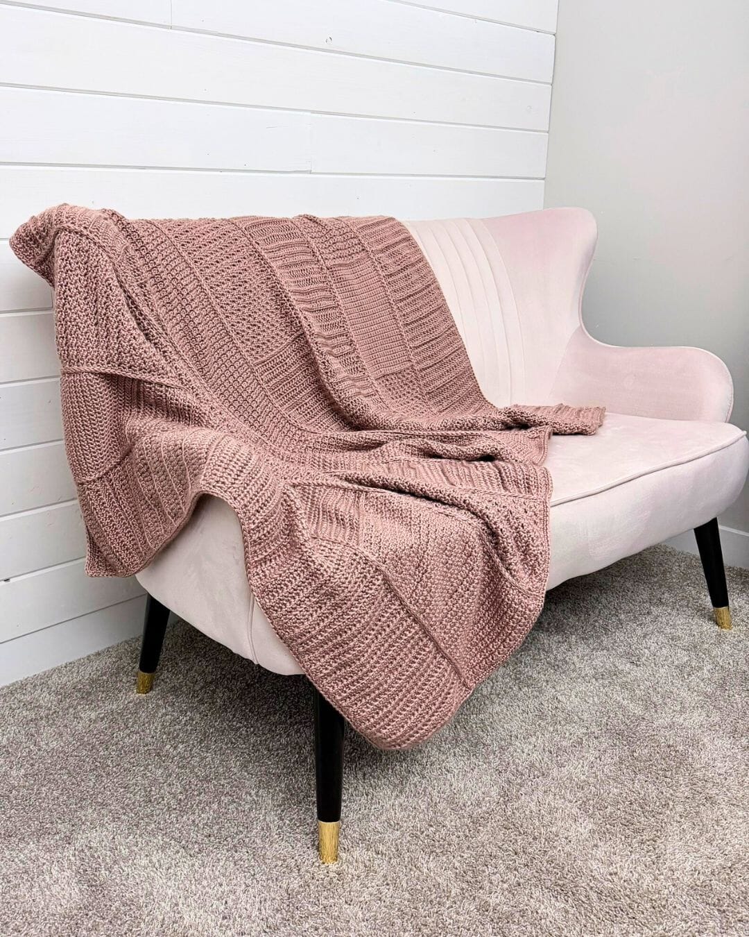 Free Crochet Pattern: Patchwork Blanket