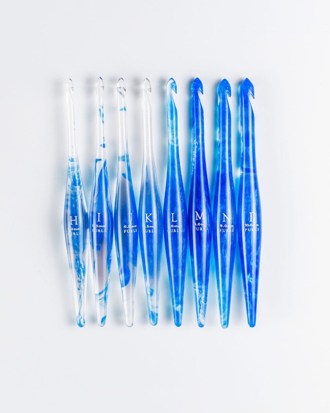 Cerulean Sea Streamline® Resin Crochet Hooks Streamline Resin FurlsCrochet 