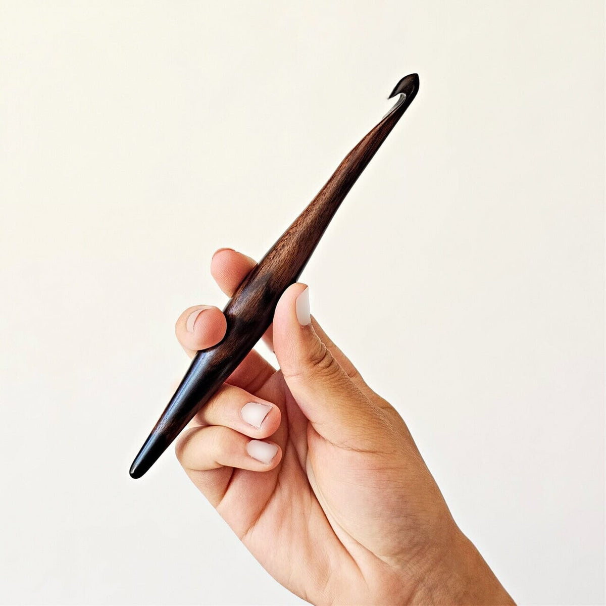 Ebony Streamline Wood Crochet Hooks Wood Streamline FurlsCrochet 